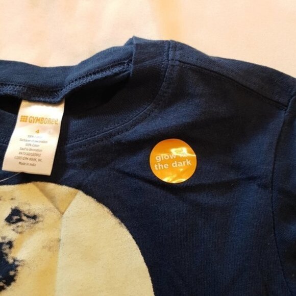 Gymboree Outlet boys Glow in the dark long sleeved t-shirt size 4, NWT - Picture 2 of 4